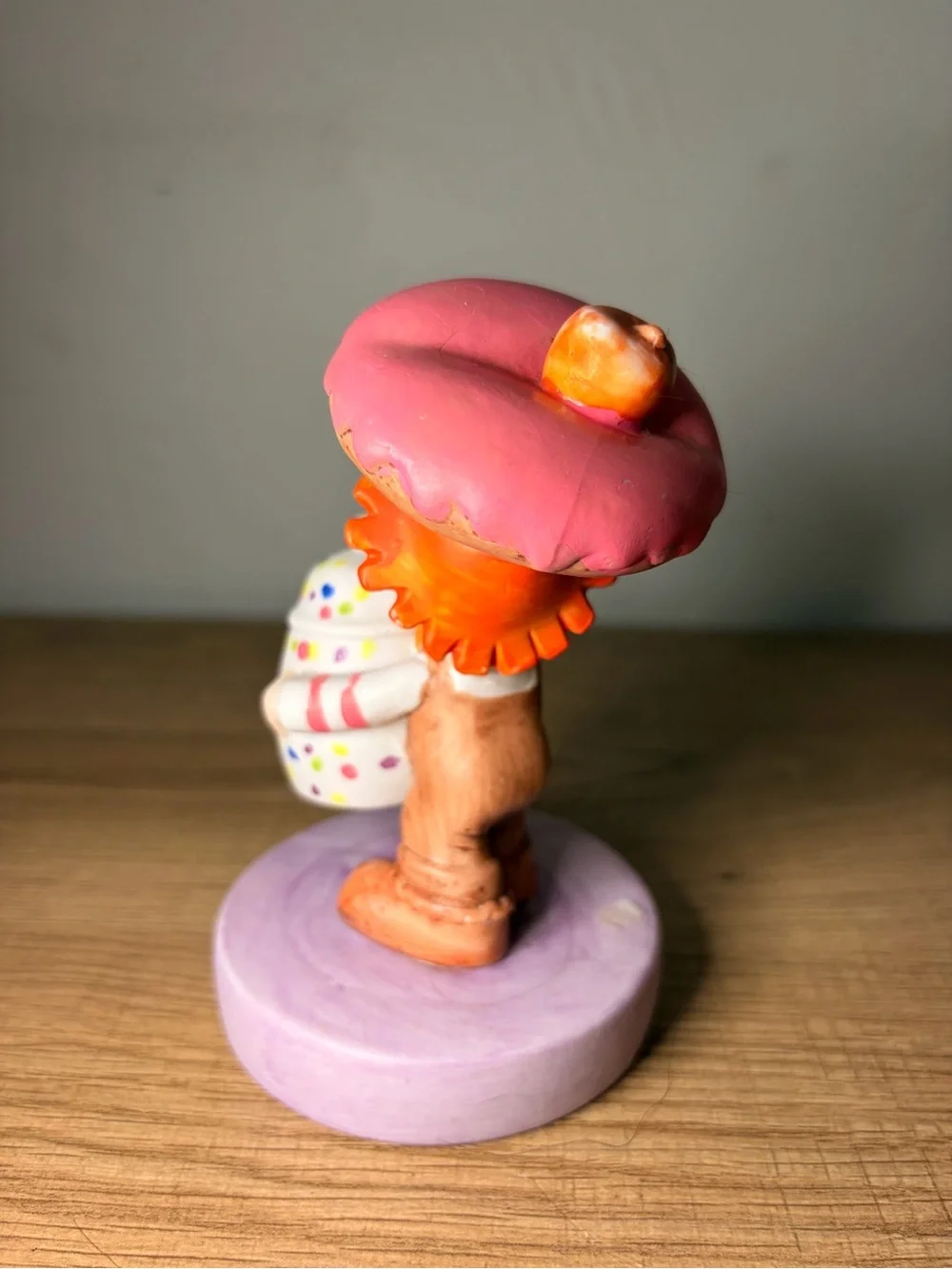Vintage Mrs. Spice Ceramic Donut Cookie Jar Figurine 1988 United China Japan